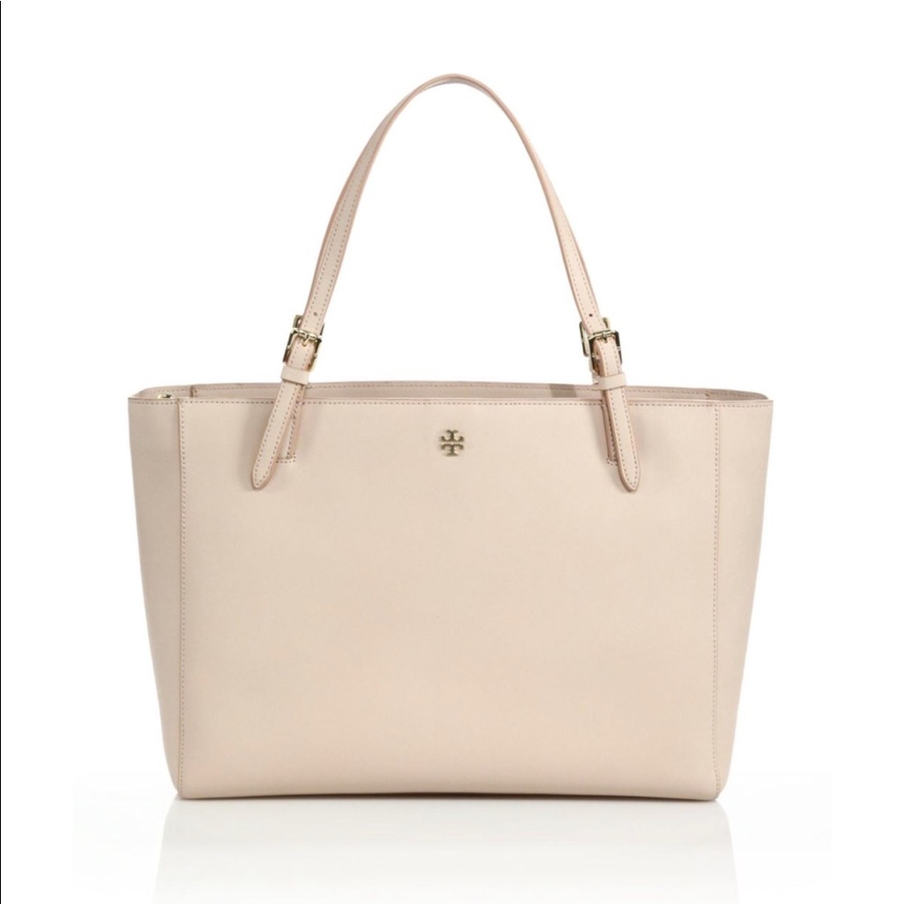 Saffiano leather York Buckle Tote